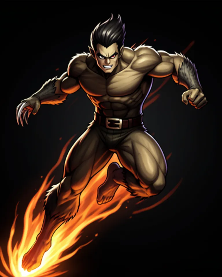 Portrait of The speedster 