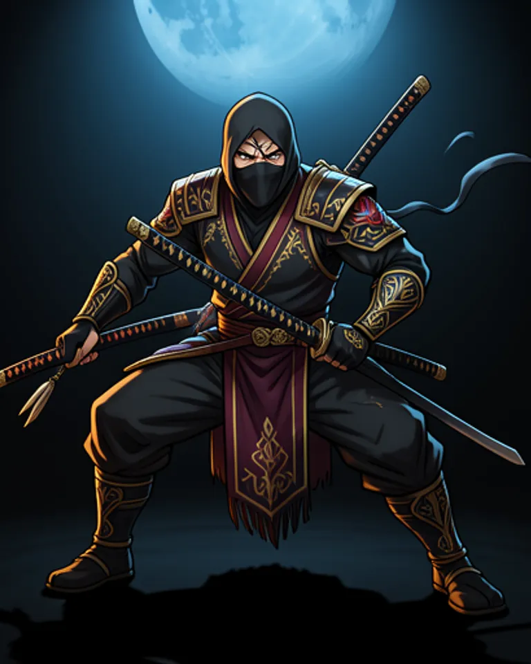 Portrait of Mall Ninja