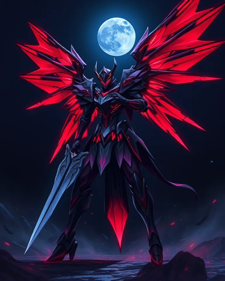 Portrait of Obsidian Knight Ishmelga 