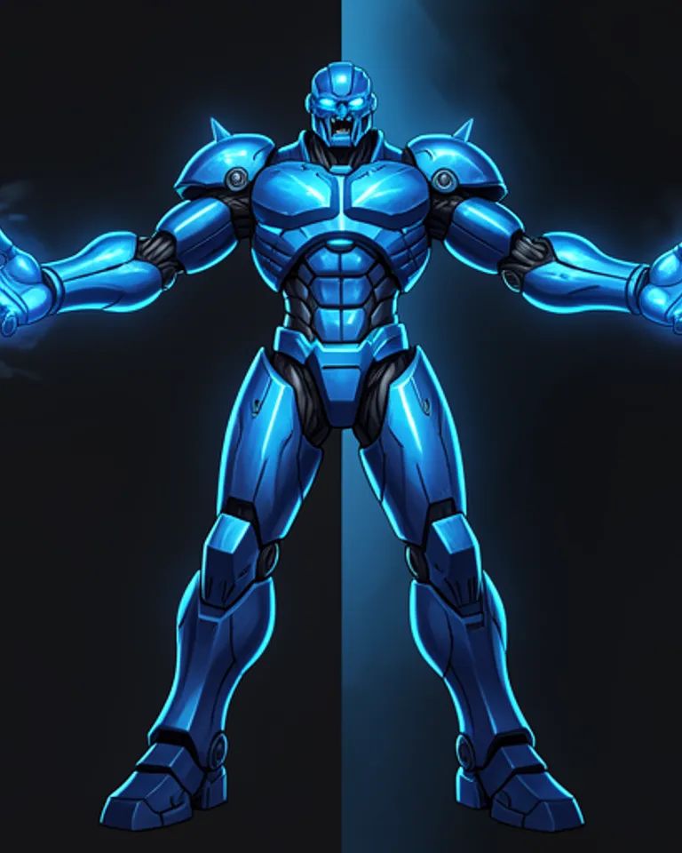 Portrait of Nueram the machine