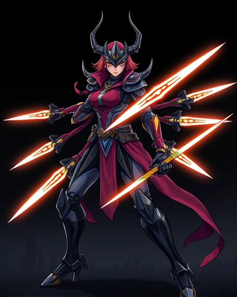 Portrait of Blademaster Myr