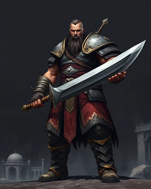 Portrait of Crimson Berserker