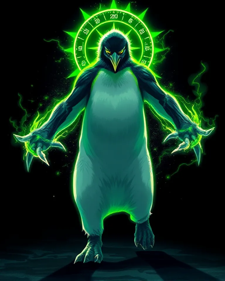 Portrait of God of Pengu Stories