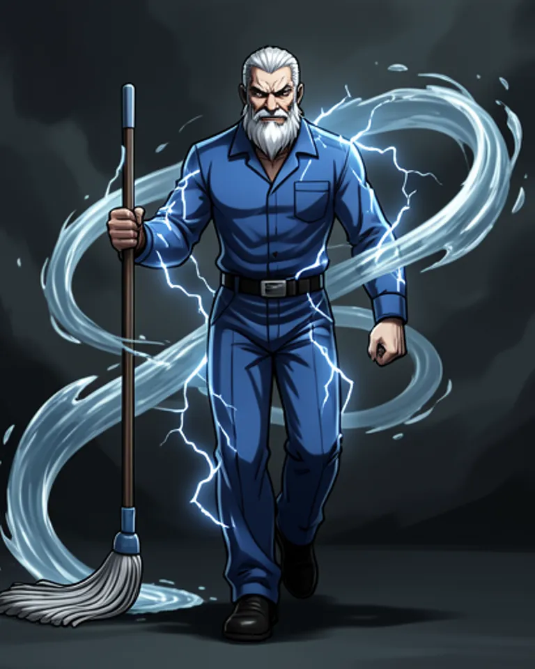 Portrait of The Janitor
