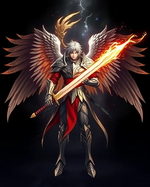 Portrait of Wrathful Angel