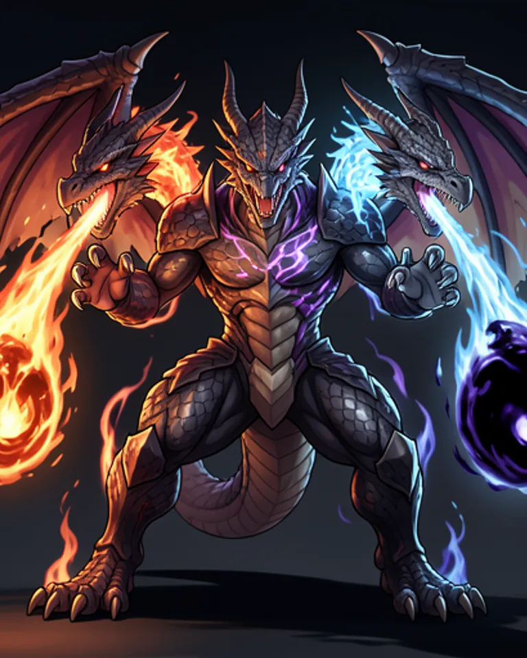 Portrait of Dragoon the Dragon