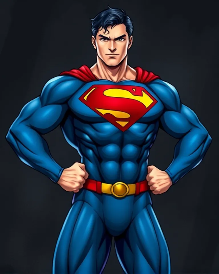 Portrait of Superman