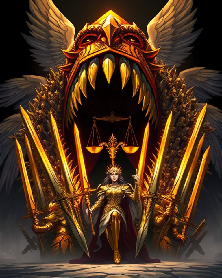 Portrait of Jaw of justice