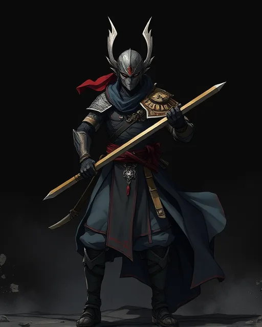 Portrait of Bound Soldier