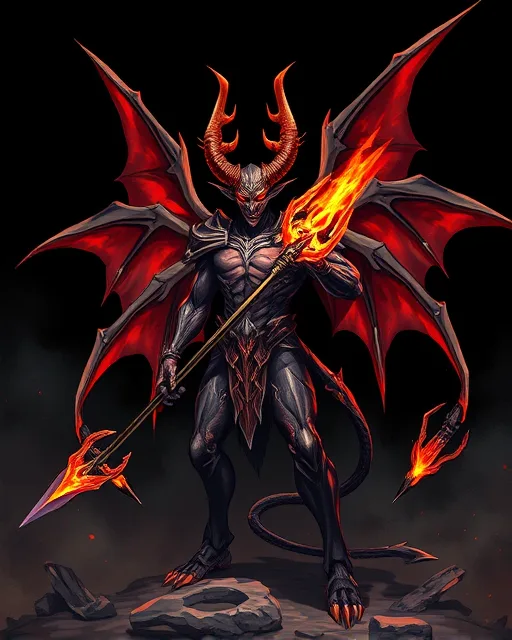 Portrait of Infernal Demon
