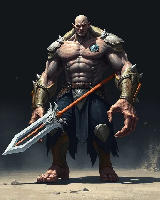 Portrait of Hungering Titan