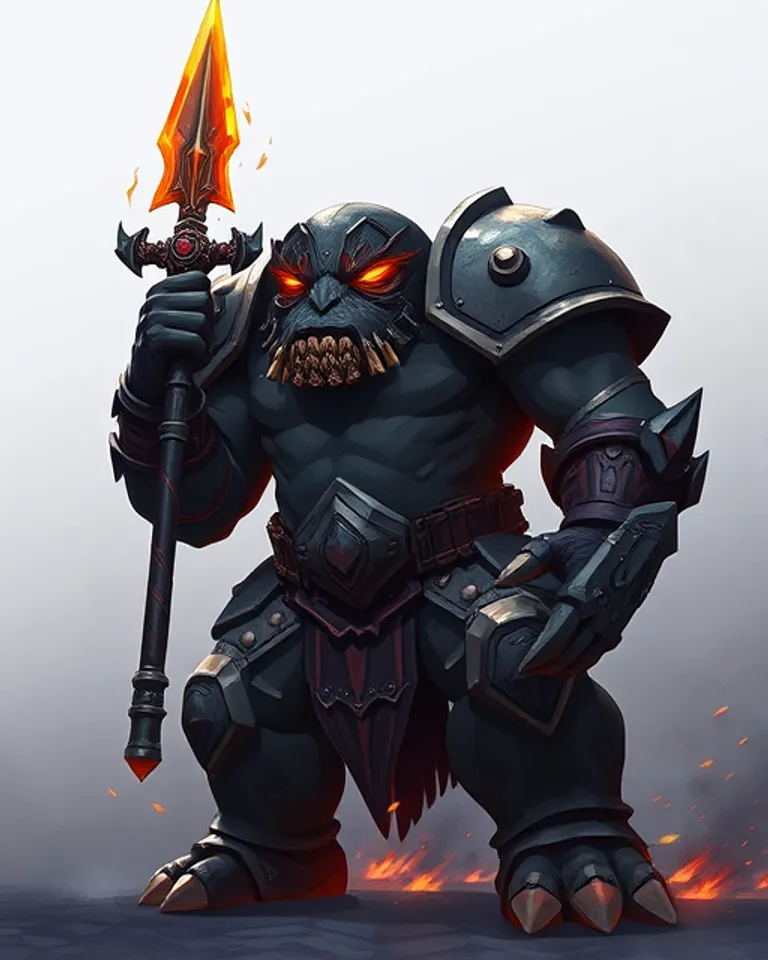 Portrait of Callum the Golem