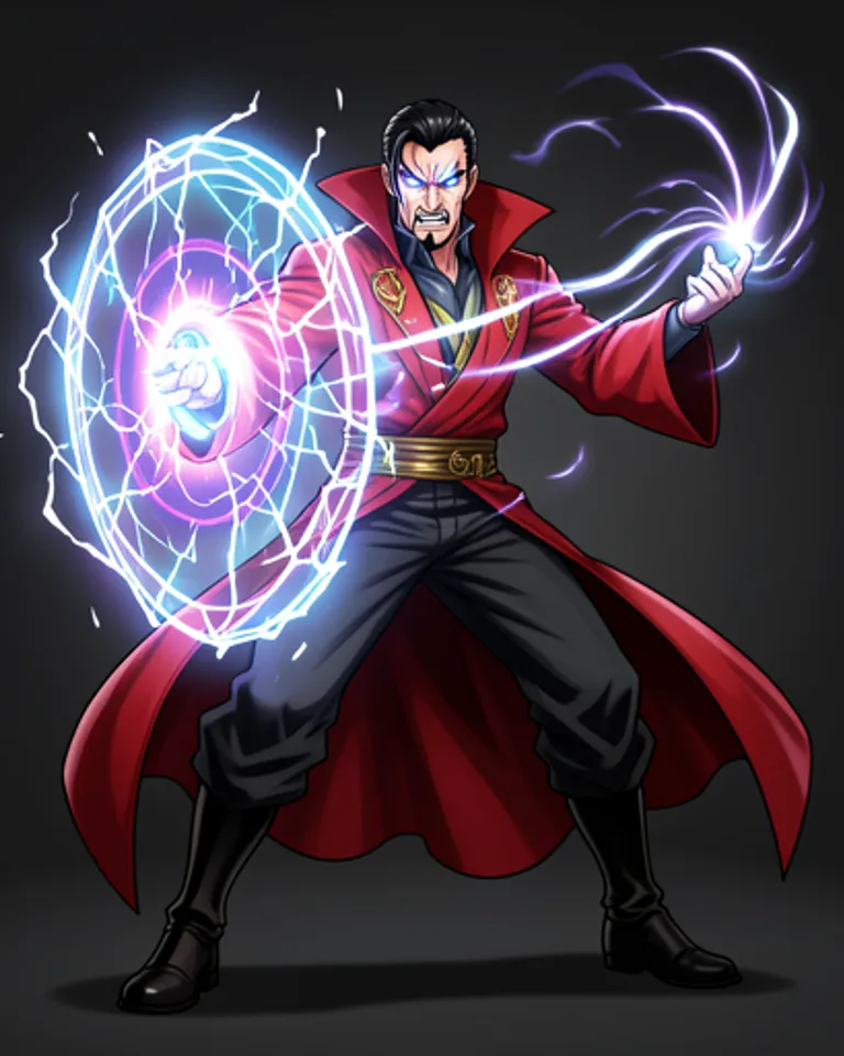 Portrait of Dr. Strange, Supreme Sorcerer