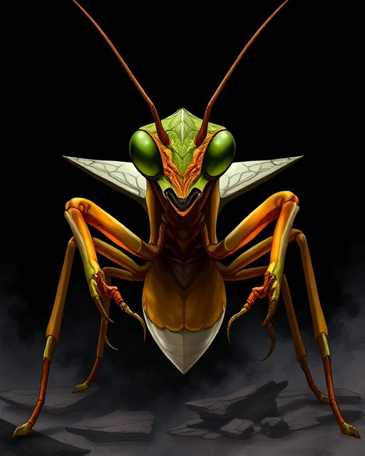 Portrait of Silk Mantis