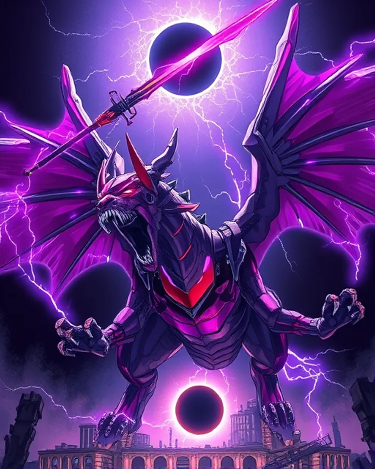 Portrait of Lightning El Drago
