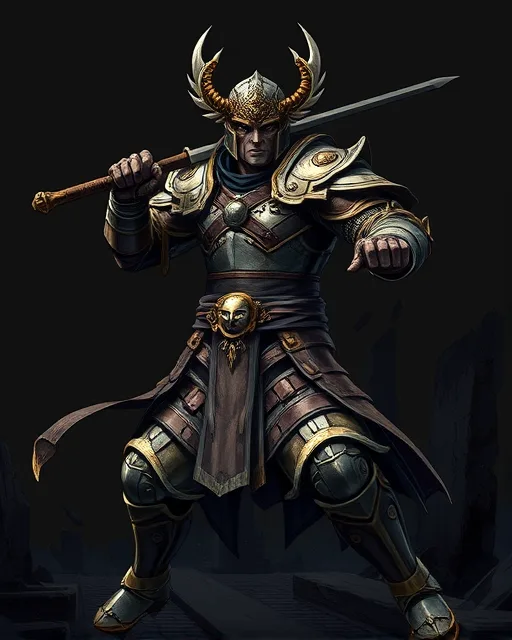 Portrait of Bound Demigod