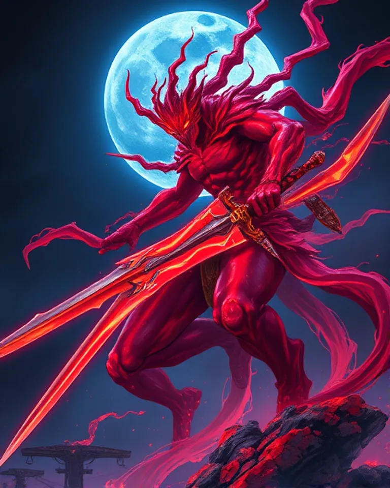 Portrait of The Unleashed Entity