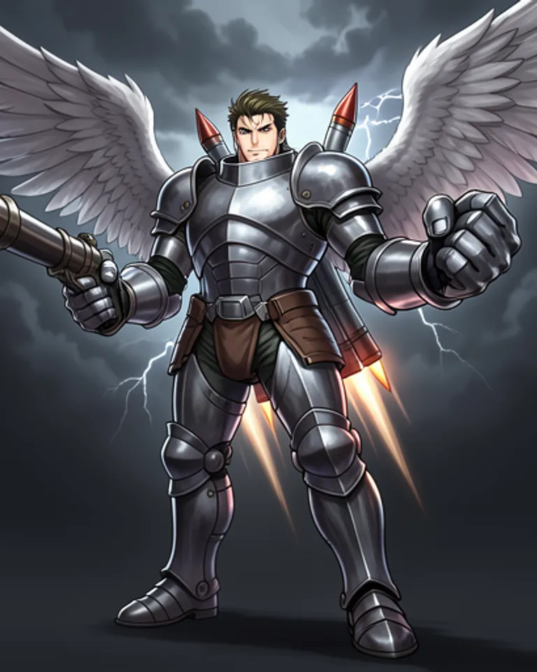 Portrait of The Godfister