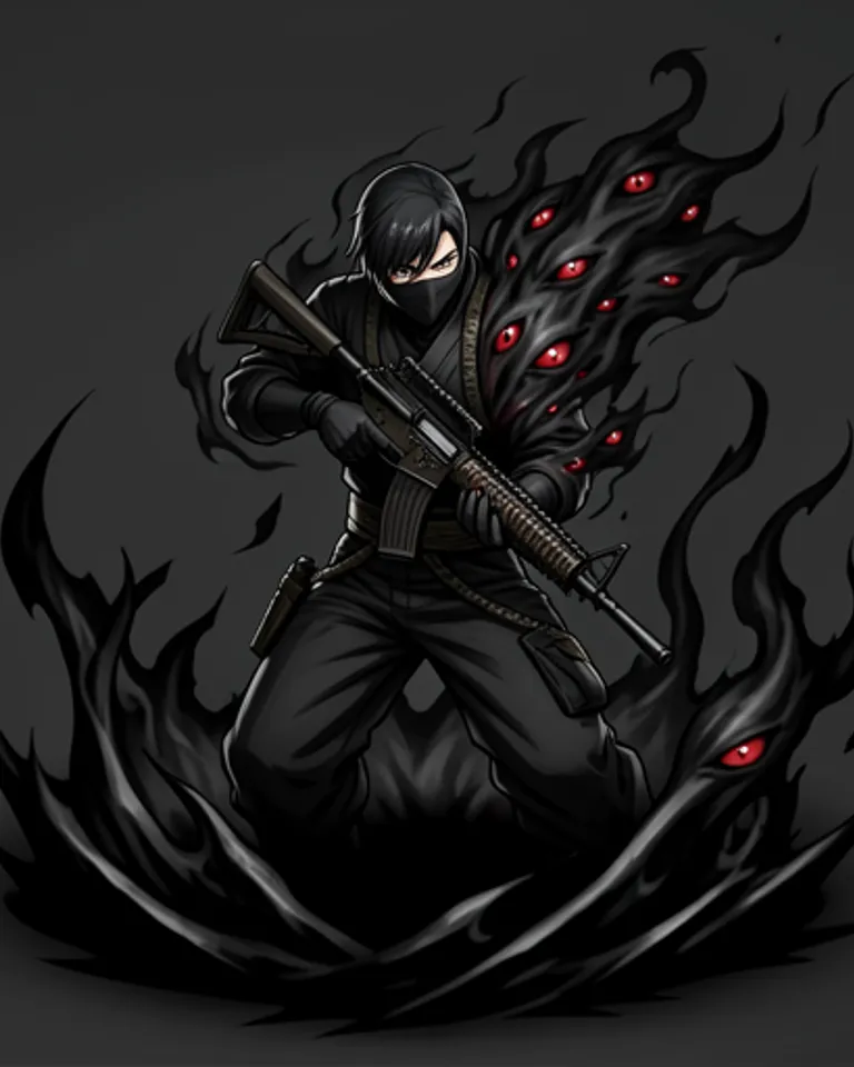 Portrait of Hisla The Shadow Master