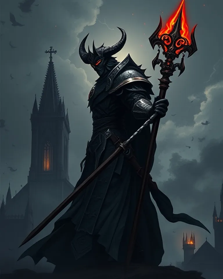 Portrait of Dark archmage of Mass Destruction