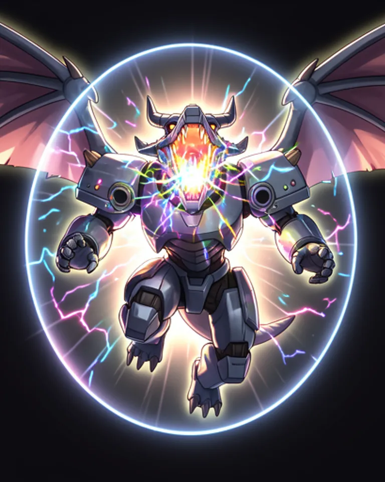 Portrait of Mecha Dragon - Dragoon
