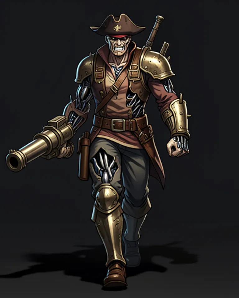 Portrait of The Cannoneer