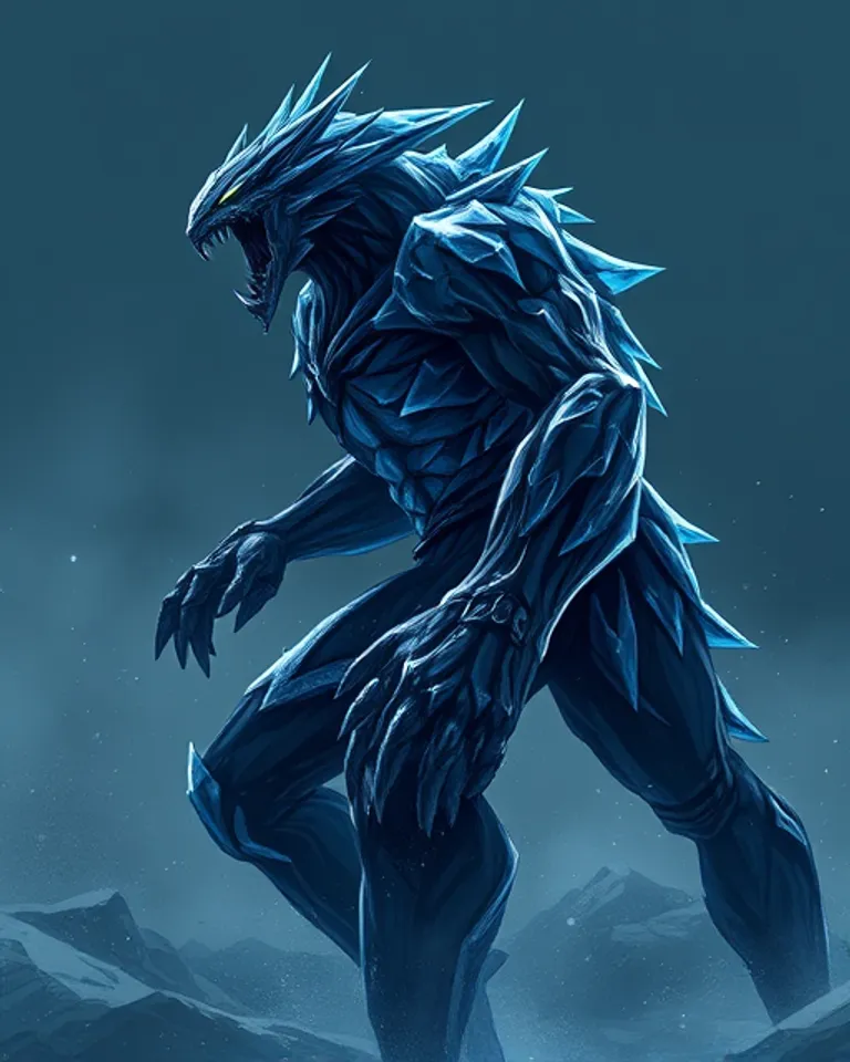 Portrait of Snow Eater