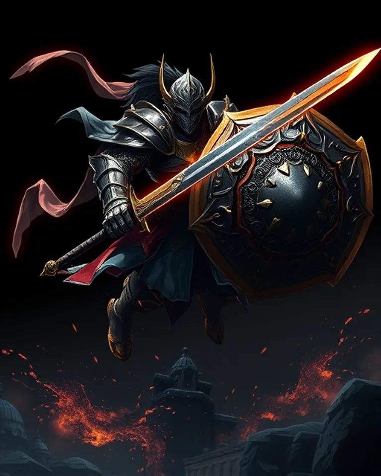 Portrait of The unwielding wall