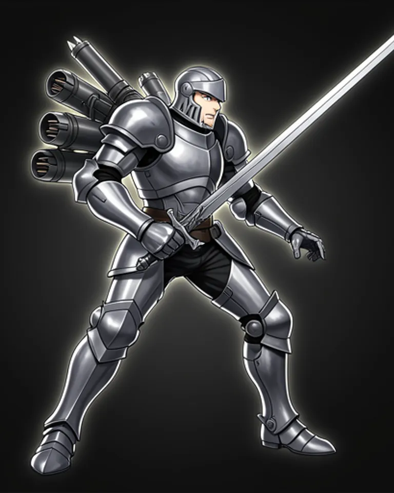 Portrait of The LOOOOOOOOOOOOOOOOOOOONG Knight