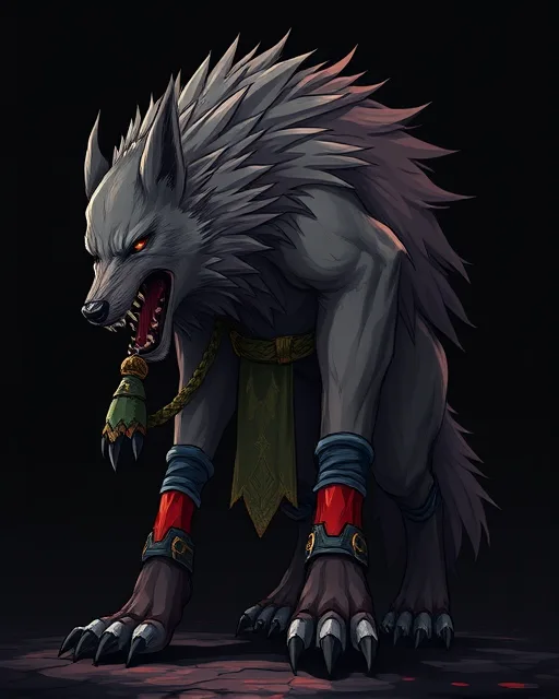 Portrait of Blood Skinwalker