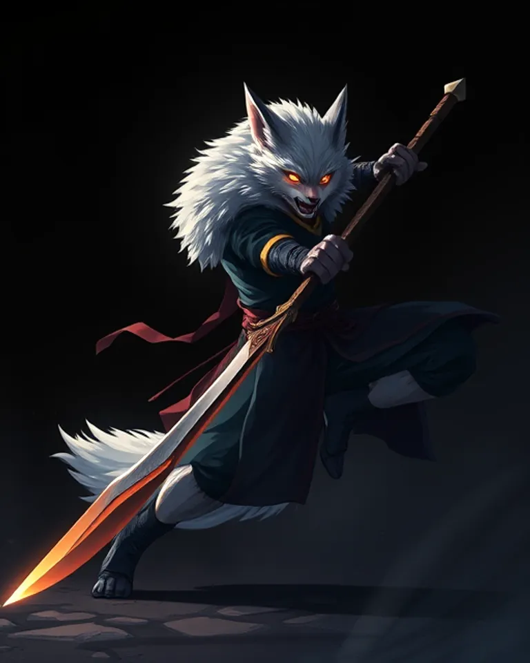 Portrait of Fenrir