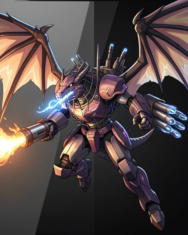 Portrait of Mecha Dragonkin solider of Godrick