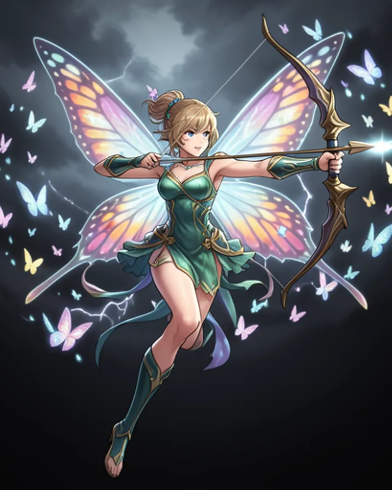 Portrait of Freya the fairy queen