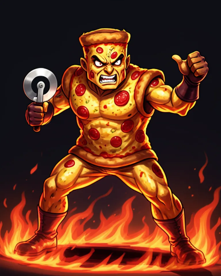 Portrait of Pizzaman