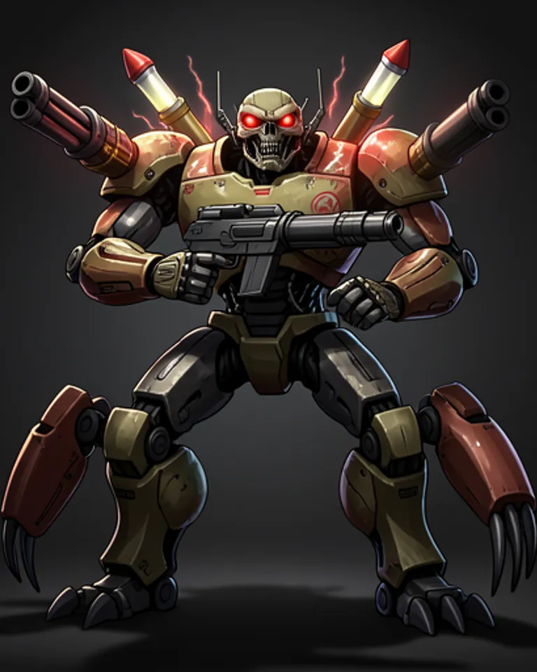 Portrait of Terminator Crab