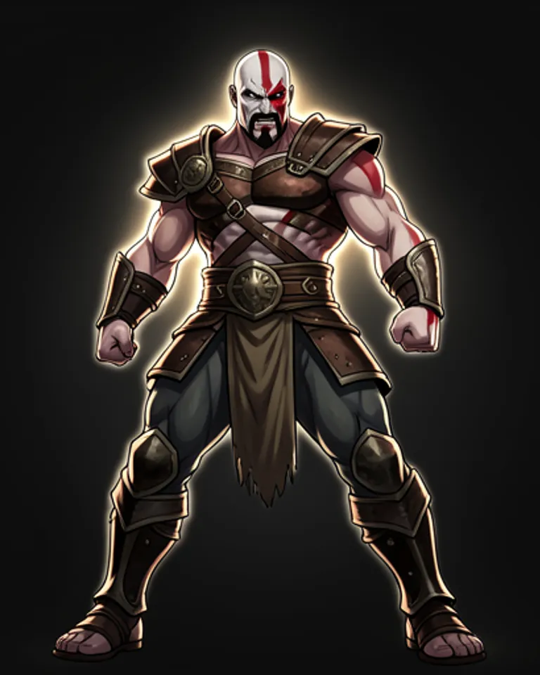 Portrait of Kratos