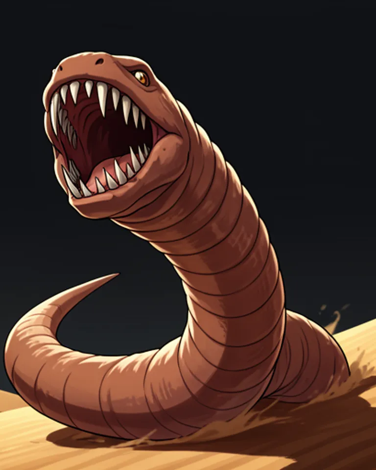 Portrait of Arrakis Duneworm