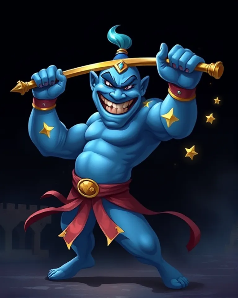Portrait of The genie