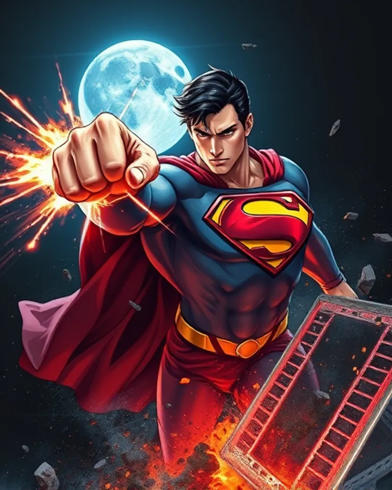 Portrait of Superman, Last Son of Krypton
