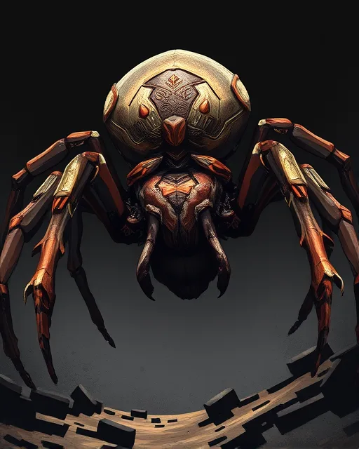 Portrait of Nest Spider