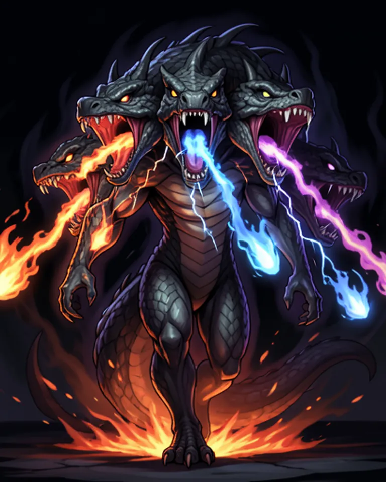 Portrait of Slithering Horror