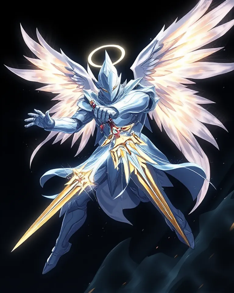 Portrait of The Light born