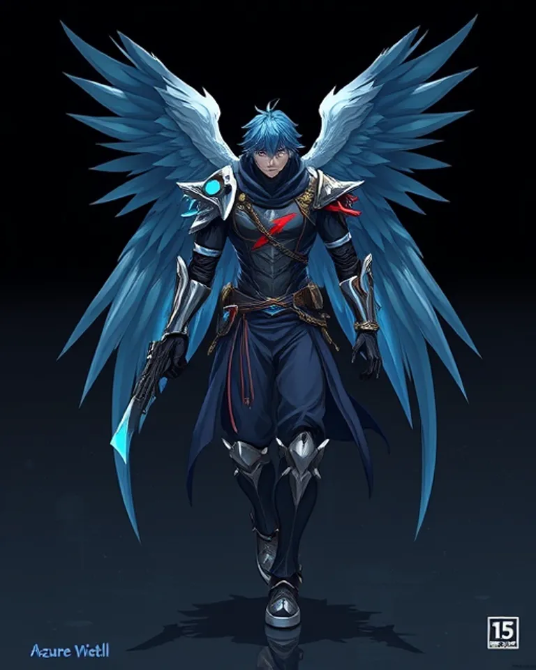 Portrait of azure witchell