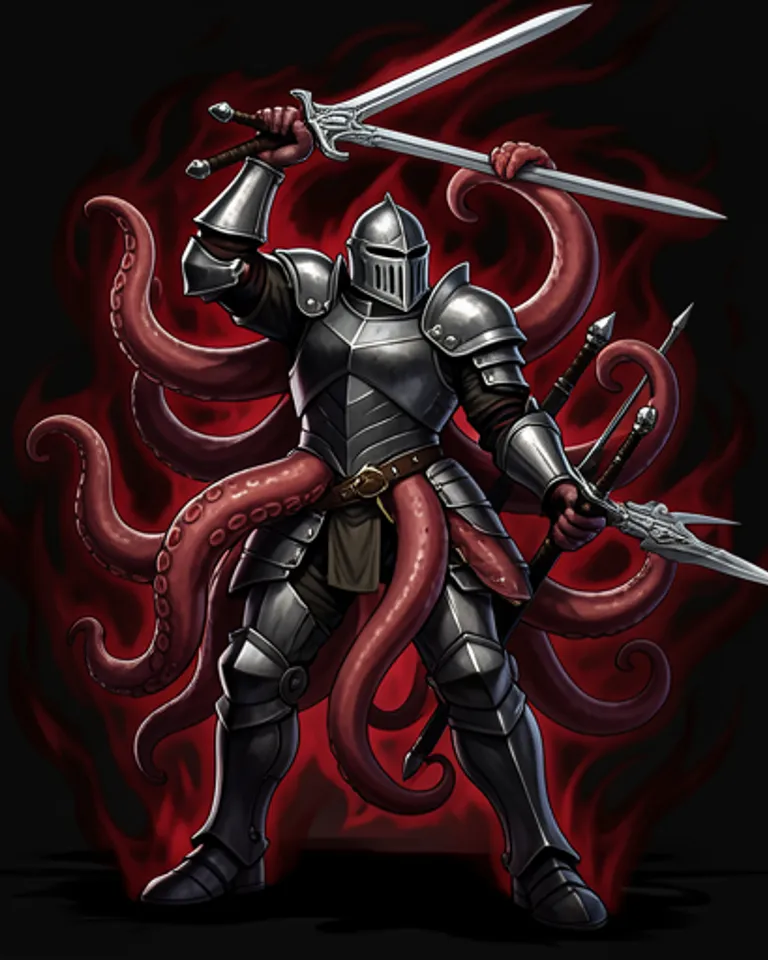 Portrait of Tentacle Knight