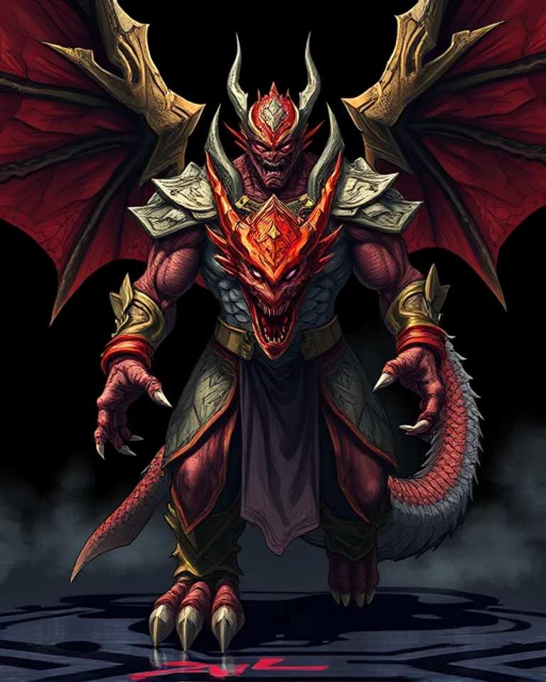Portrait of DRAGON KING ONAGA