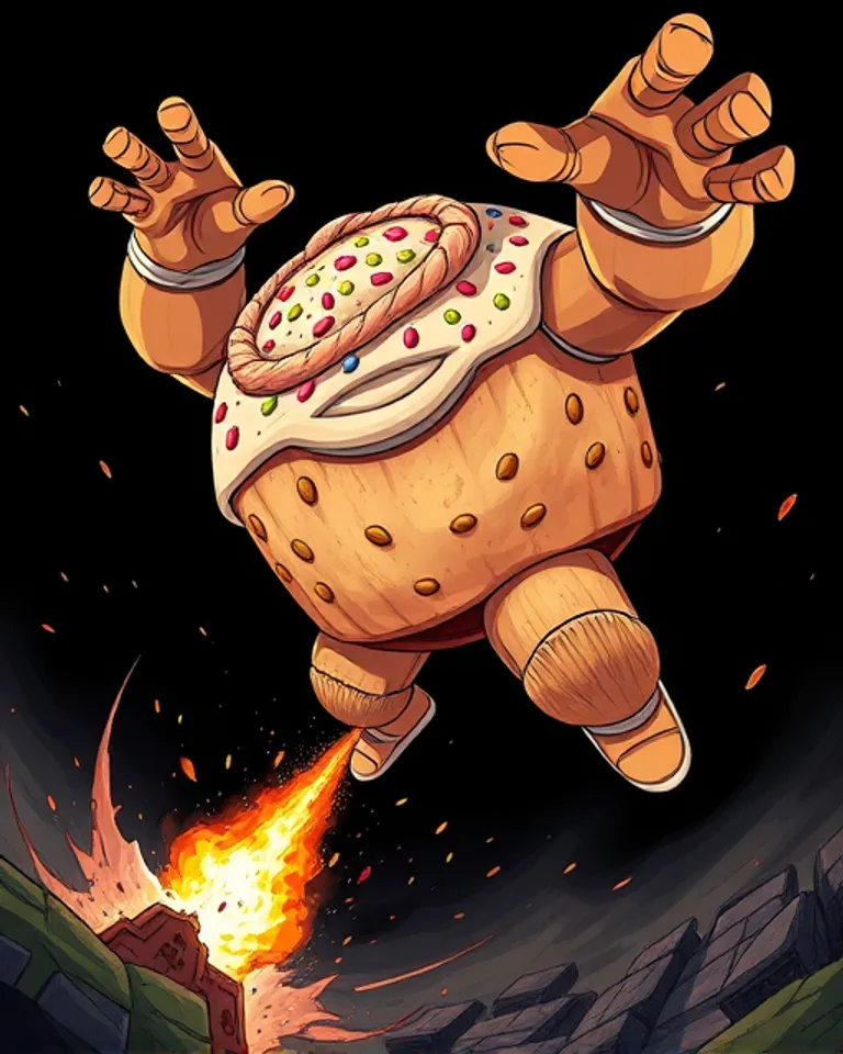 Portrait of The Muffin Man