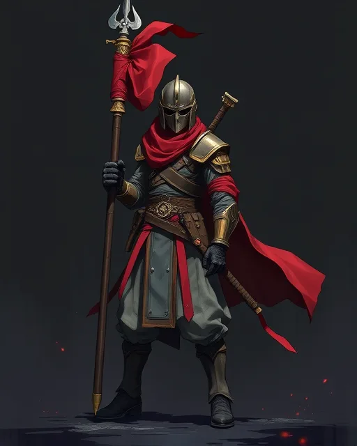 Portrait of Bitter Soldier
