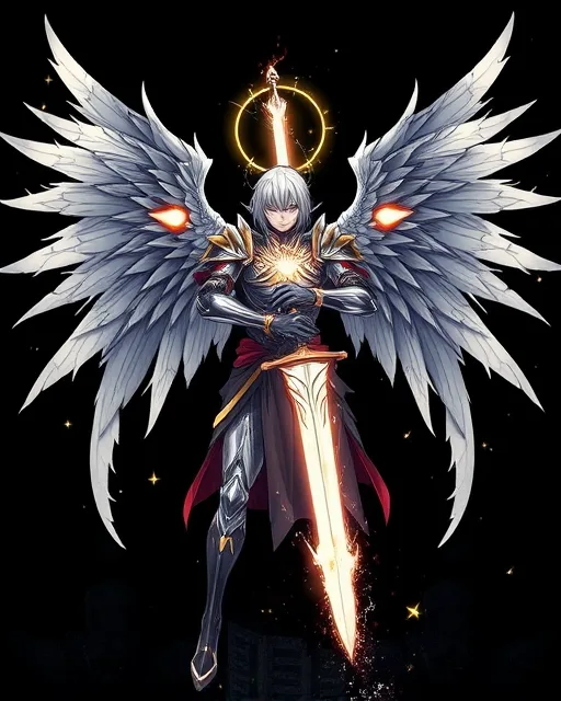 Portrait of Shattered Angel