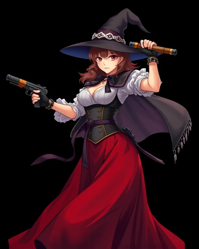 Portrait of Gun Witch Cassandra