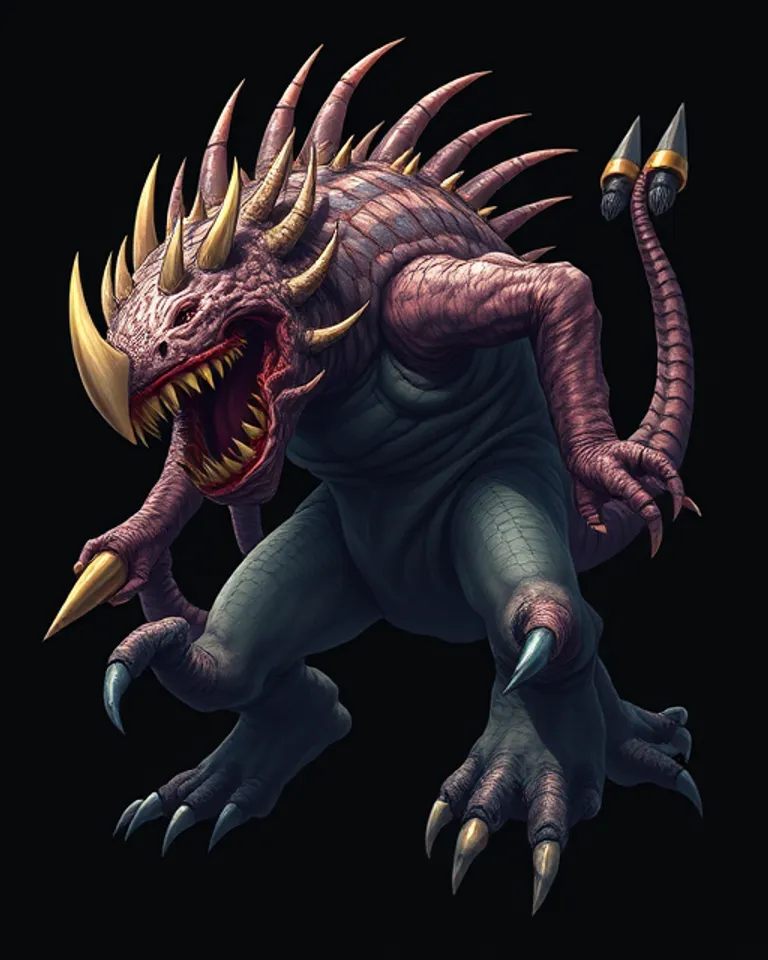 Portrait of Restless beast